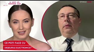 Ce poți face cu deșeurile de echipamente electrice și electronice? (Cristian Pocol la Aleph News)