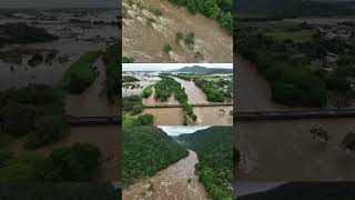 Cairns flooding after Cyclone Jasper -The Barron River.