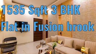 Fusion Brook Sample flat 3BHK. #fusion #flat #property #apartment