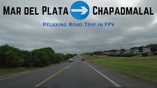 Scenic Drive from MAR DEL PLATA to CHAPADMALAL | Coastal Journey