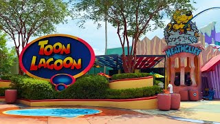 Toon Lagoon at Universal Islands of Adventure | Walking Tour 2022