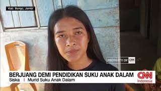 Perjuangan Polisi Polda Jambi yang memberikan Pendidikan layak bagi para Suku Anak Dalam.