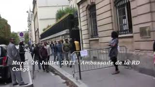 Eyindi ba panzi ambassade ya RDC na paris ba combattants bino Bo yokaka te