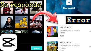 CAPCUT /Porque se sale solo a proyectos?( Se reinicia) ERROR-SOLUCIÓN