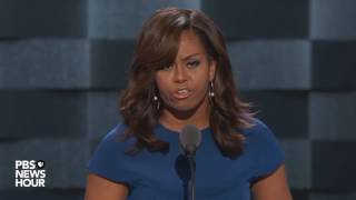 DNC 2016 - Michelle Obama's speech