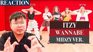 ITZY "WANNABE" (MIDZY Ver. FULL CAM) REACTION!!