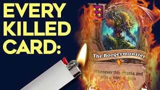 Cards That Got Removed From Hearthstone Battlegrounds