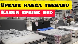 DAFTAR HARGA KASUR SPRING BED || TEMPAT TIDUR TERBARU 2023