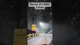 Murree on 31-01-2024 | Midnight #murree..