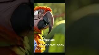 The Sassy Parrot's Insults_ Hilarious Pet Store Story! #our #viralshorts  #animated #kids #trending