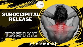 Cervical release technique & suboccipital release (@fiziomasaj)