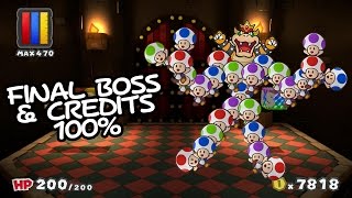 Paper Mario: Color Splash - Final Boss & 100% Ending Credits