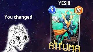 Attuma Changed... Honest Marvel Snap Cards