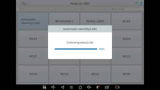 mercedes benz w204 key programming seccesfull by xtool pad3SE