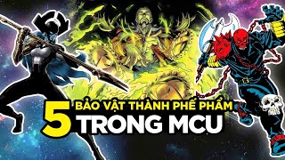 05 MÓN BẢO VẬT BỊ MARVEL CHO THÀNH PHẾ PHẨM TRÊN PHIM