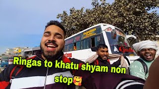 ringas to khatu shyam 19km paidal yatra ❤️ | Ishu Duggal |@Duggal_vines