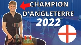 Je m'entraîne avec le CHAMPION D'ANGLETERRE ! | Tennis de Table