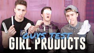 GUYS TEST GIRL PRODUCTS