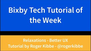 Relaxations (dropping inputs) in Bixby Training