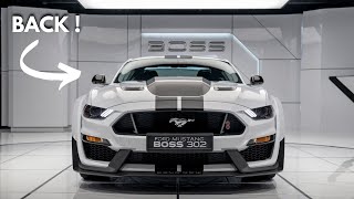 Revving Up the 2025 Ford Mustang Boss 302: Design, Power & Tech !!