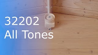 All Tones On a GENT 32000 Loop Sounder (32202)