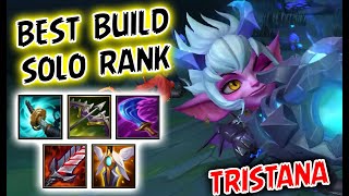 WILD RIFT TRISTANA BEST BUILD SOLO RANK - TRISTANA ITEM & RUNE - TRISTANA GAME PLAY LEAGUE OF LEGEND