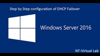 Step by Step installation and configuration of DHCP Failover on windows server 2016