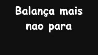 #Balança mais não para