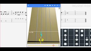 Violin TAB - Feliz Navidad | Tutorial Sheet #imn