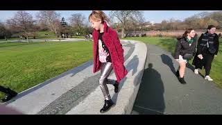 Princess Diana memorial fountain - Hyde Park - London Jan 2024