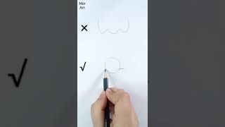 How to draw a nose easy // Easy drawing #Creative_Art. #Drawing. #Shorts