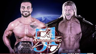 Alberto Del Rio vs Nic Nemeth (Dolph Ziggler) en Aniversario 51