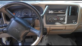 How To Install A Stereo In A Chevy Silverado. Head Unit