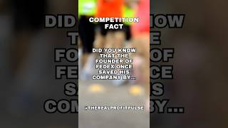 FedEx Was Saved From Going Under Because of THIS! #competition #entrepreneur #businessfacts #shorts