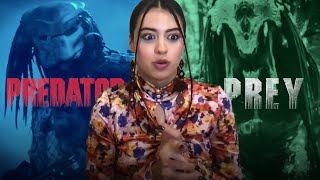 PREY (2022) vs PREDATOR (1987): Director and Stars React to New Design