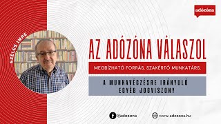 Az Adózóna válaszol: a munkavégzésre irányuló egyéb jogviszony / Széles Imre tb-szakértő