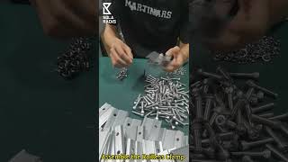 How to assemble a railless clamp