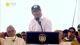 Discurso del día de la independencia del presidente Perro desde San Andrés y Providencia