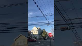 Beautiful clear sky over Kearny New Jersey 10/28/24 4:30pm