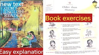 L-9 Older than History book exercises Class -8 #english#gemsenglishreader( silver Jubilee edition)