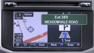 Video Navigation Map Settings