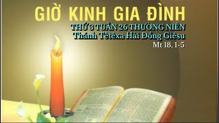 THỨ 3 TUẦN 26 TN 01/10/2025