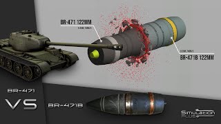 BR-471 VS BR-471B | Shell Collision Simulation