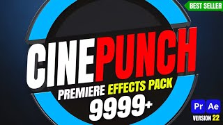 CINEPUNCH I Premiere Pro Effects I VFX Elements Premium Pack