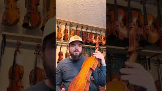 Inlaid 1800s French Violin