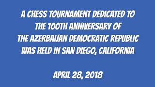 Baku Open Chess Tournament in San Diego