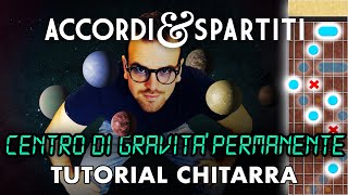 CENTRO DI GRAVITÀ PERMANENTE Tutorial Chitarra - Franco Battiato