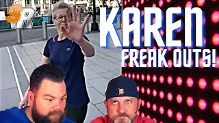 KAREN FREAK OUTS! | REACTION | Sizzle Rock