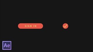 Sign In App Ui Animation In After Effects CC 2017.1 | After Effects Tutorial 2017