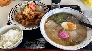 ラーメンには唐揚げがサイコー